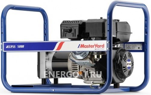 Бензиновый генератор MasterYard MG5000R ACCESS