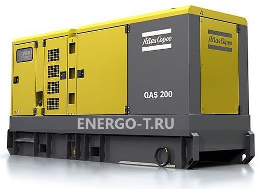 Дизельный генератор Atlas Copco QAS 200