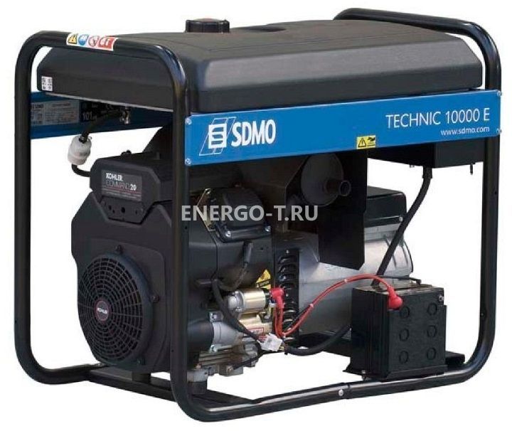 Бензиновый генератор SDMO TECHNIC 10000 E с АВР