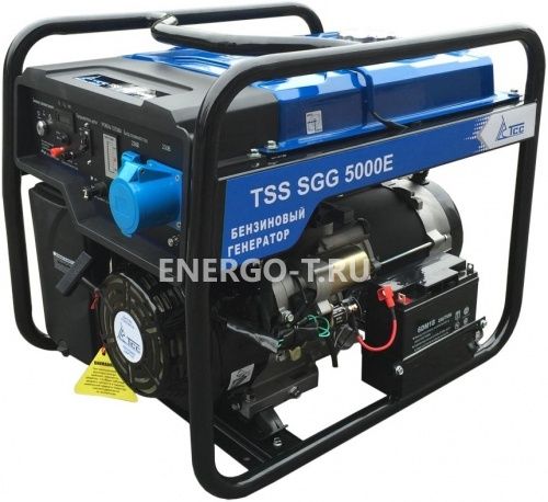 Бензиновый генератор ТСС SGG 5000 E
