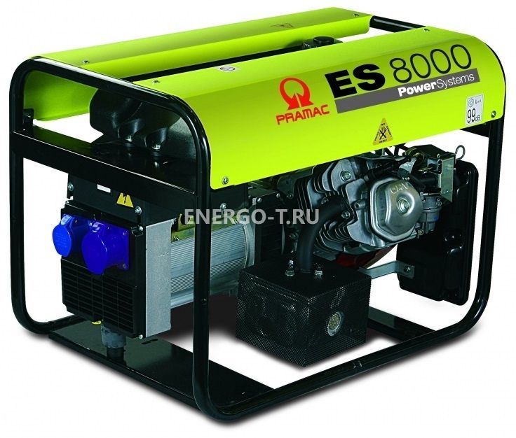 Бензиновый генератор PRAMAC ES8000 3 фазы