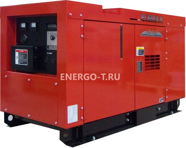 Дизельный генератор Elemax SHT 15D-R