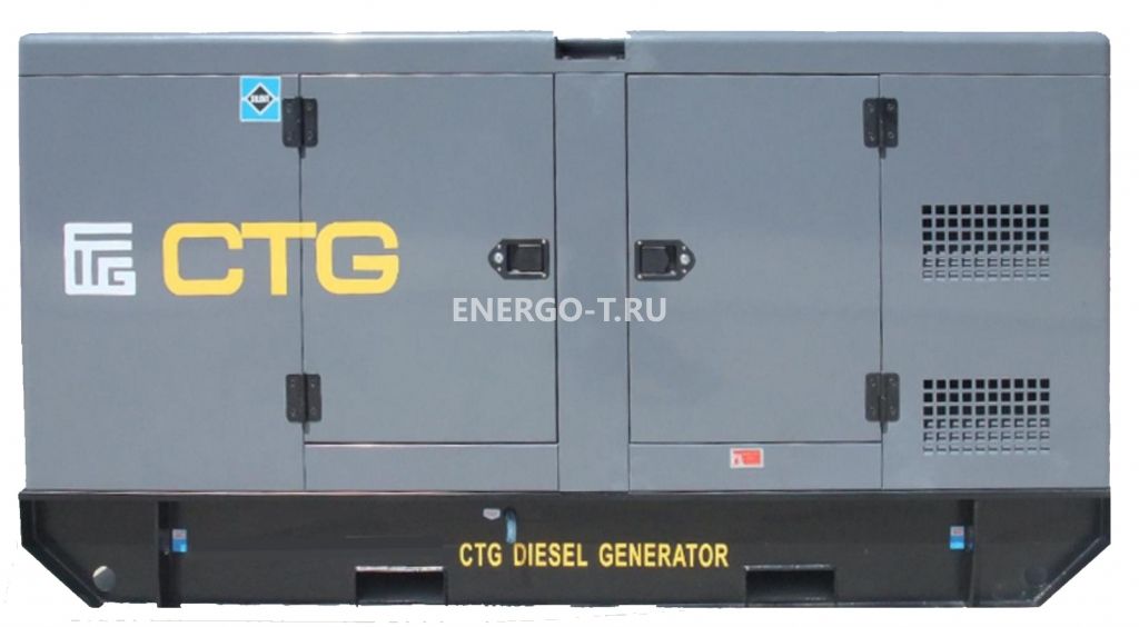 Дизельный генератор CTG AD-28RE-M в кожухе