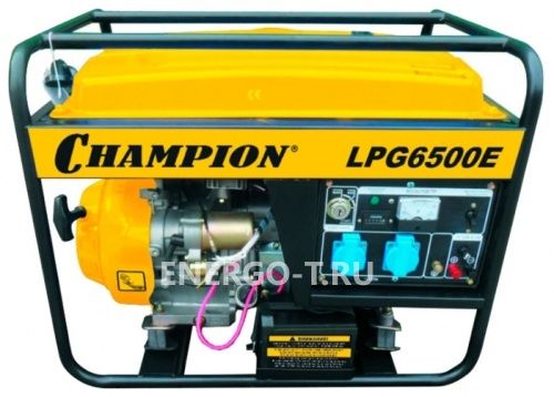 Бензиновый генератор Champion LPG6500E