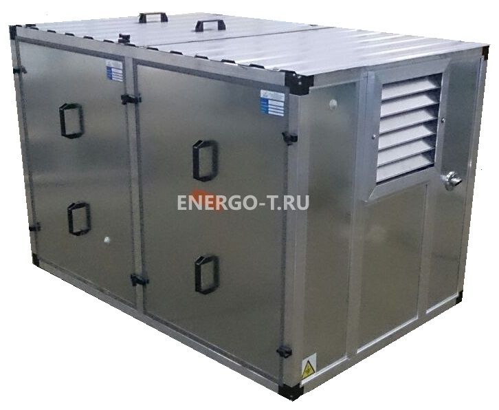 Бензиновый генератор SDMO TECHNIC 15000 TE AVR C в контейнере с АВР