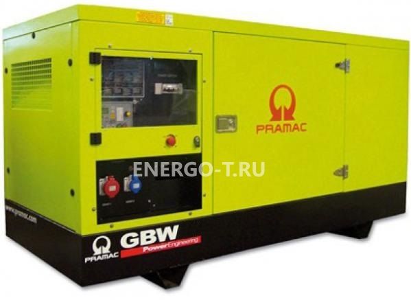 Дизельный генератор PRAMAC GSW220 V в кожухе