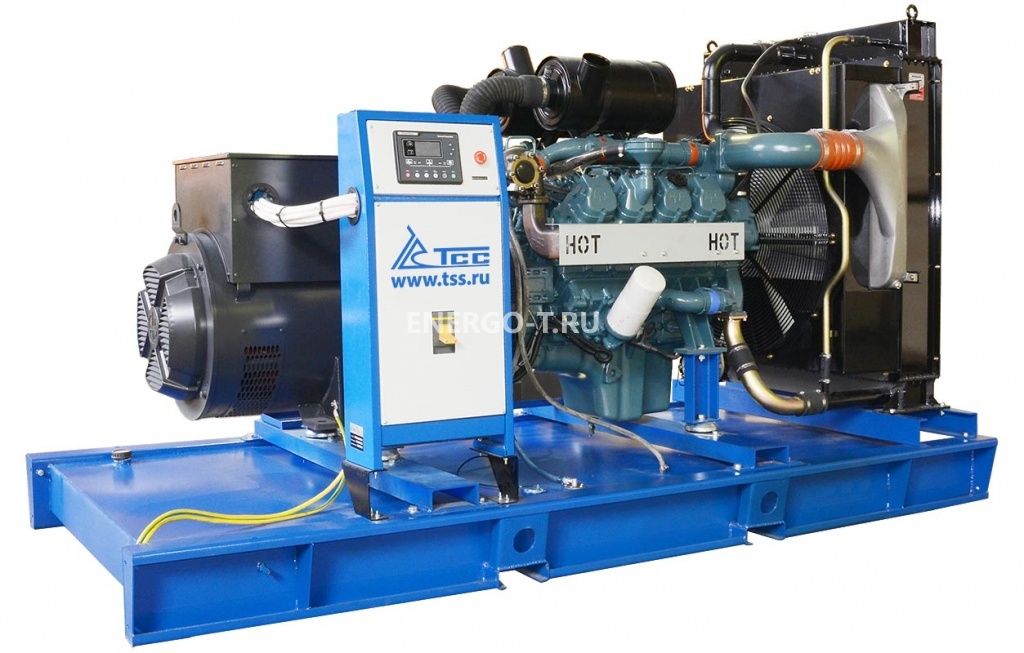Дизельный генератор ТСС АД-320С-Т400-1РМ17 (Mecc Alte) с АВР