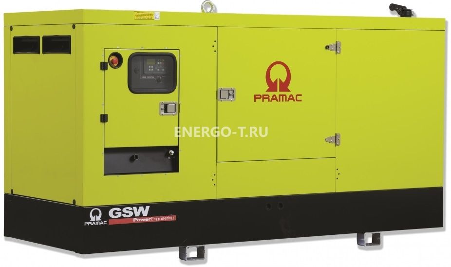 Дизельный генератор PRAMAC GSW 80 D в кожухе с АВР
