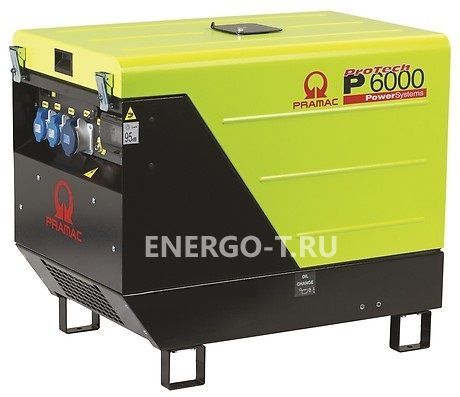 Дизельный генератор PRAMAC P 6000 3 фазы